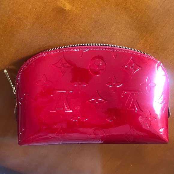 Louis Vuitton Handbags - Authentic Louis Vuitton red cerise cosmetic pouch
